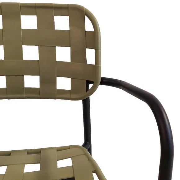 Bergen Round Bistro Table with 2 Karin Armchairs 5