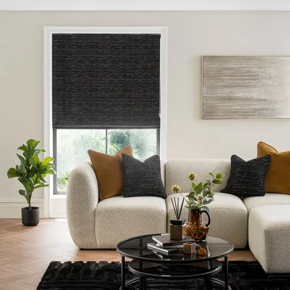 Hemmingway Chenille Roman Blind 6