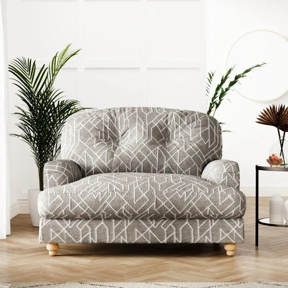 Martha Soft Berber Snuggle Chair 2