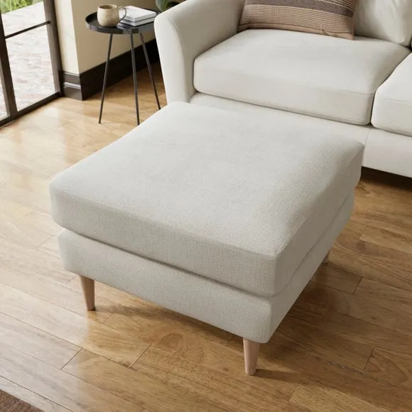 Sven Soft Texture Chenille Footstool 3
