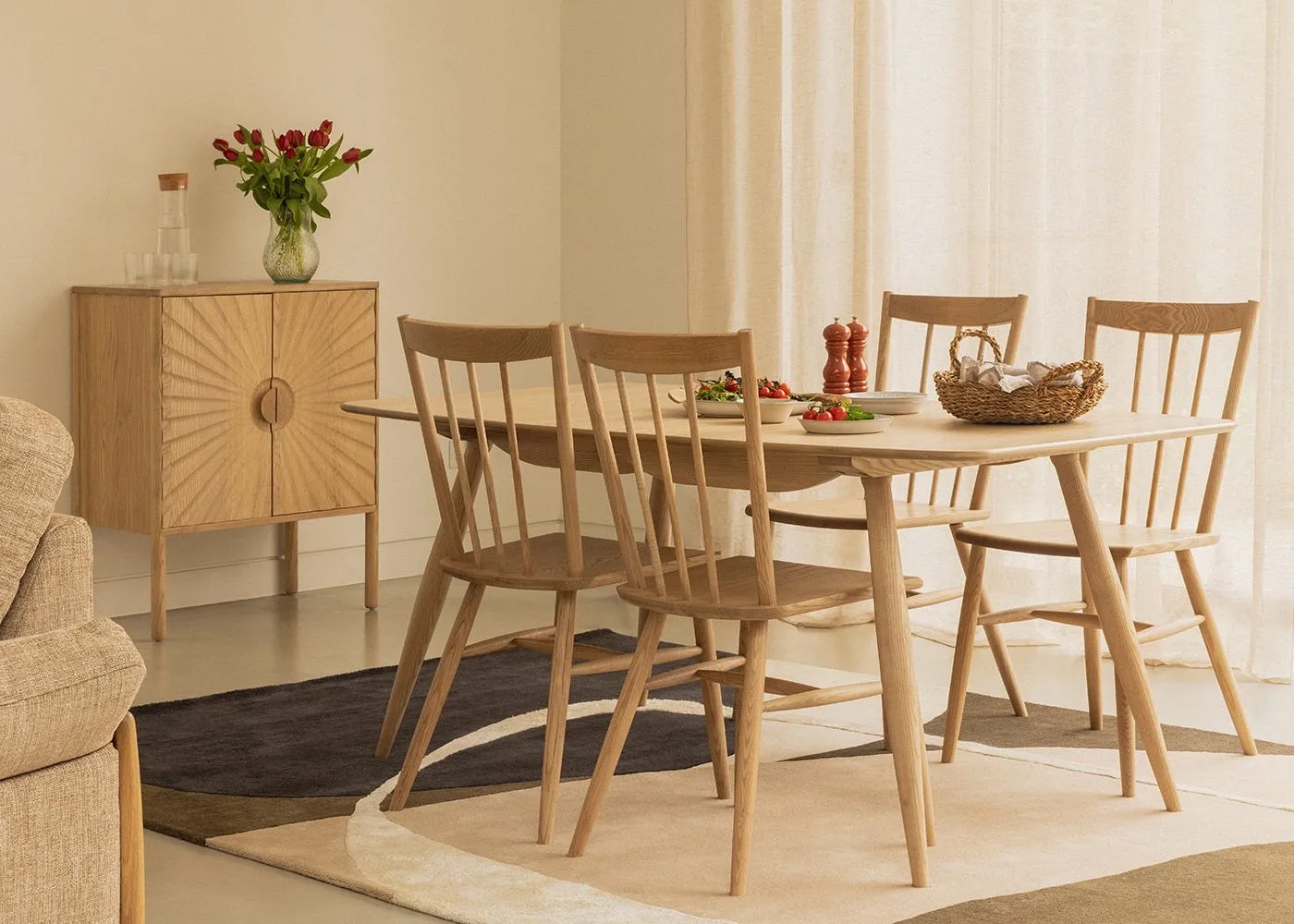 Ercol Fairmile Extending Table Small Oak on Ash 3