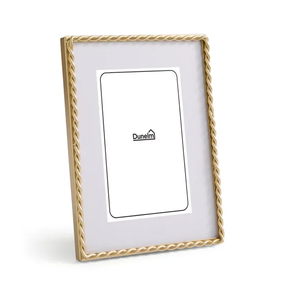 Twisted Frame Metal Photo Frame 3
