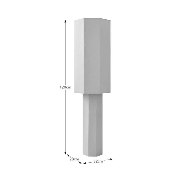 Octagon Luna Floor Lamp 6
