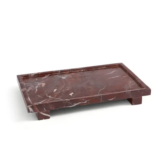 Forest Red Marble Trinket Tray 3