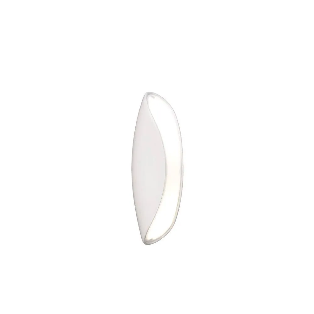 Netlighting Pasion Wall Lamp 2 Light E27 Gloss WhitePolished Chrome in White