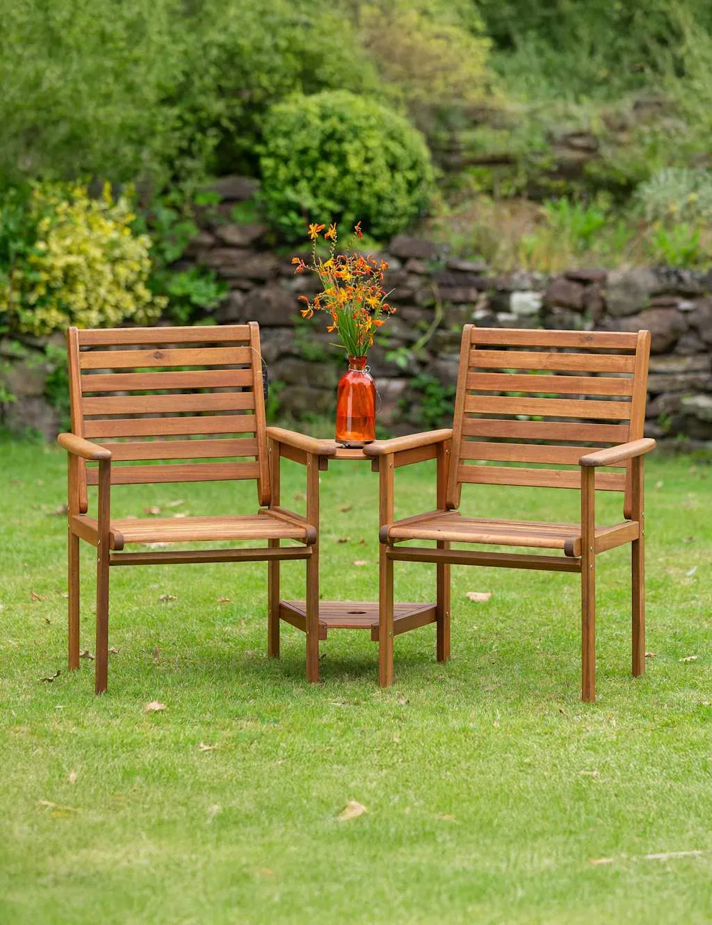 Royalcraft Napoli Garden Love Seat Natural
