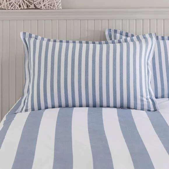 Kent Broad Stripe 100% Cotton Oxford Pillowcase 1