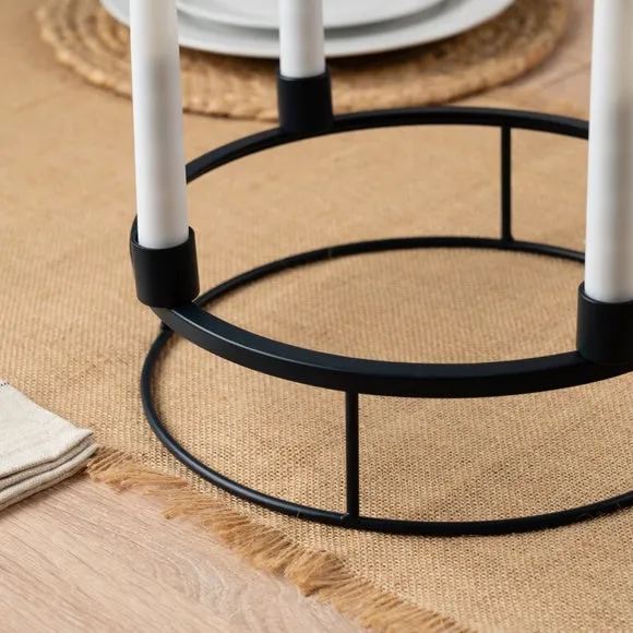 Round Candlestick Holder Centrepiece 2