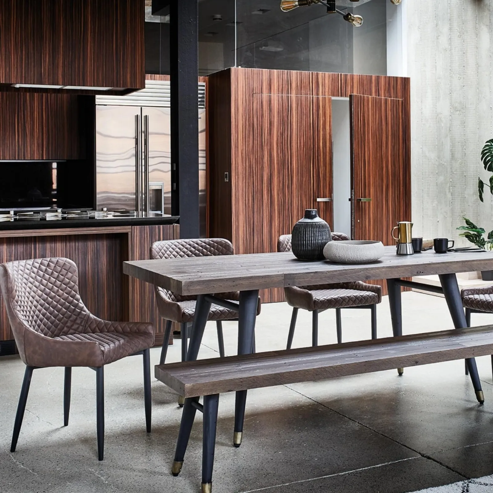 Rivington Dining Chair, Brown | Barker & Stonehouse 3