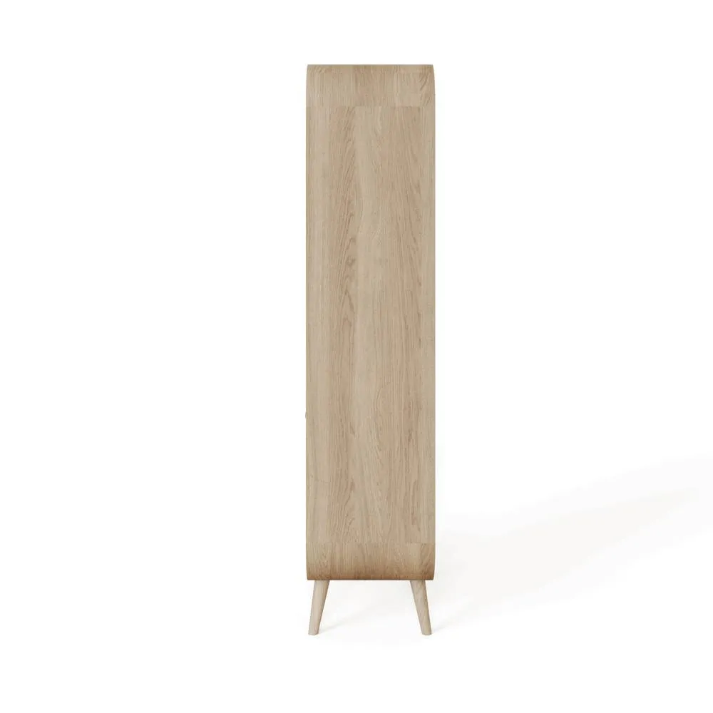 GFW Vionna Bookcase in Light Oak 5