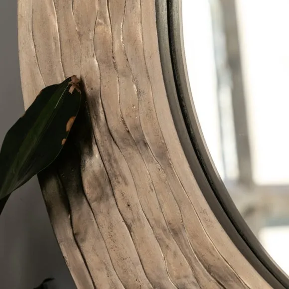 Cedar and Sage Aurelia Round Wall Mirror 3