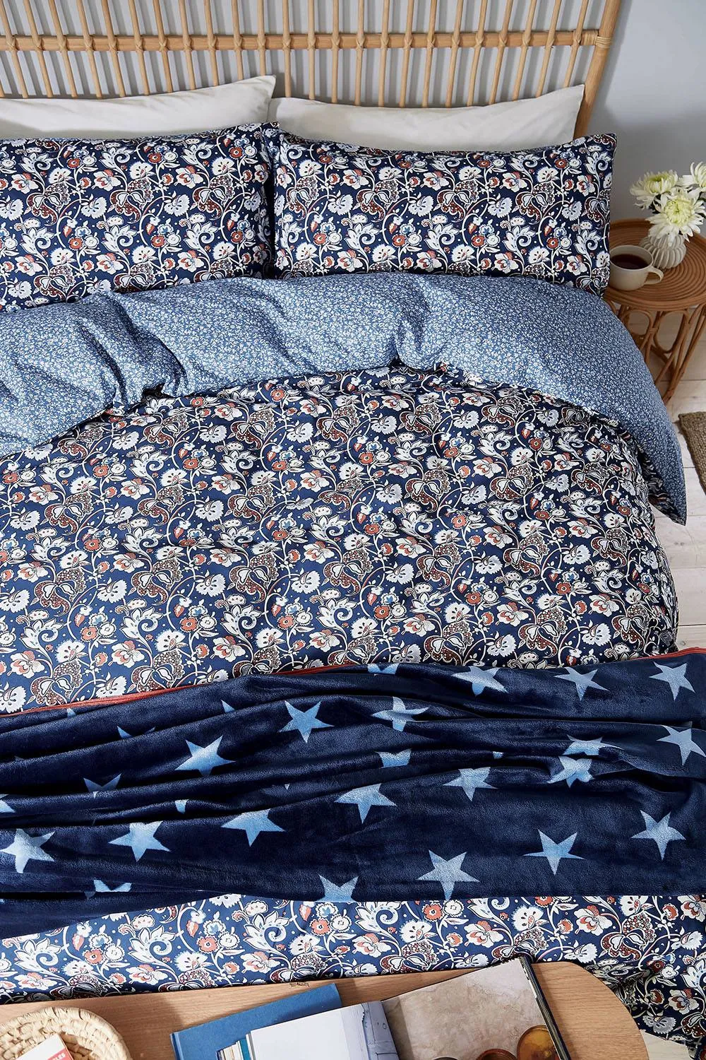 Helena Springfield 'Lawrence' Cotton Duvet Cover Set in Navy 4
