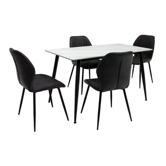 Riga Rectangular 4 Seater Dining Table 4