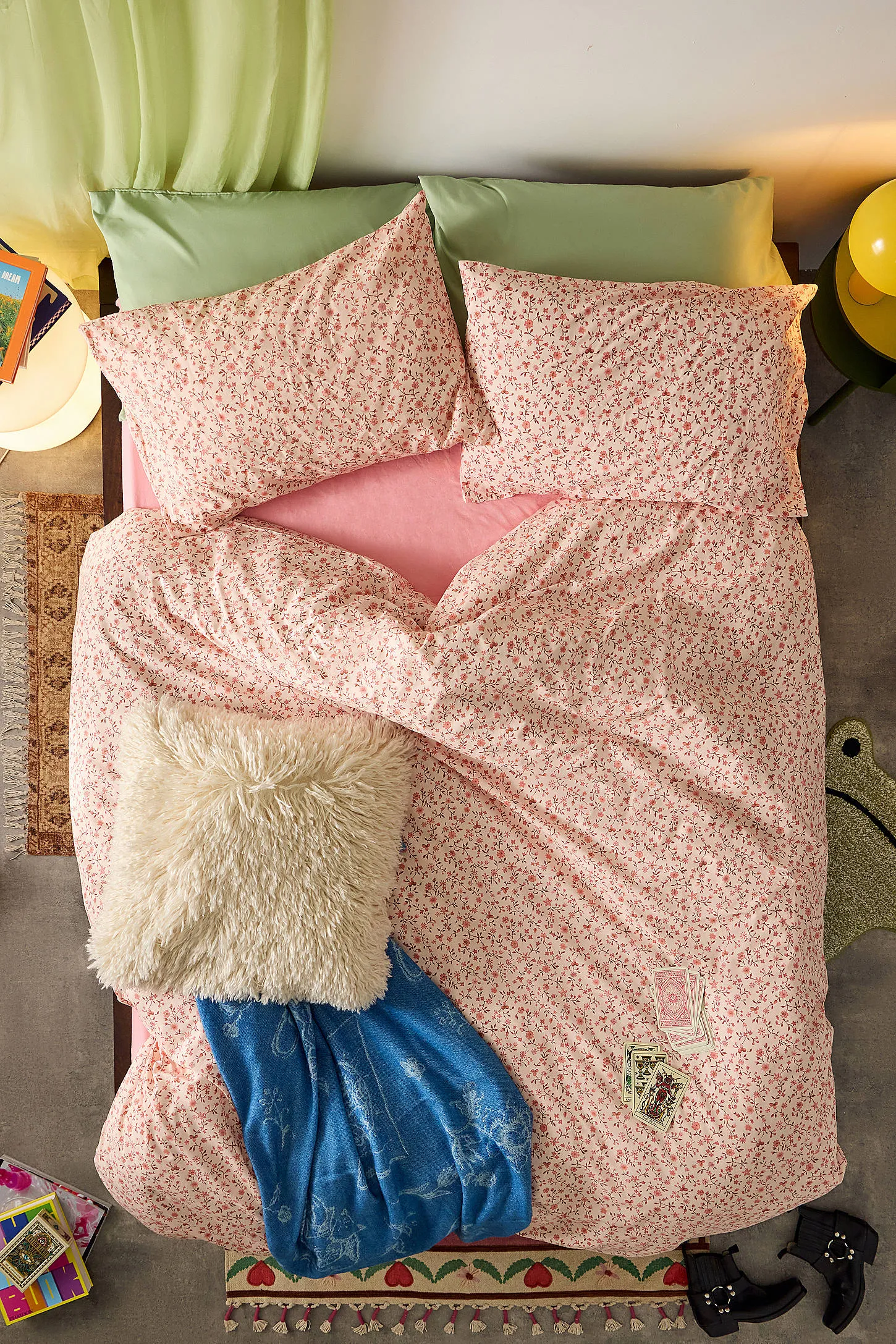 Clarissa Duvet Set - Pink 2