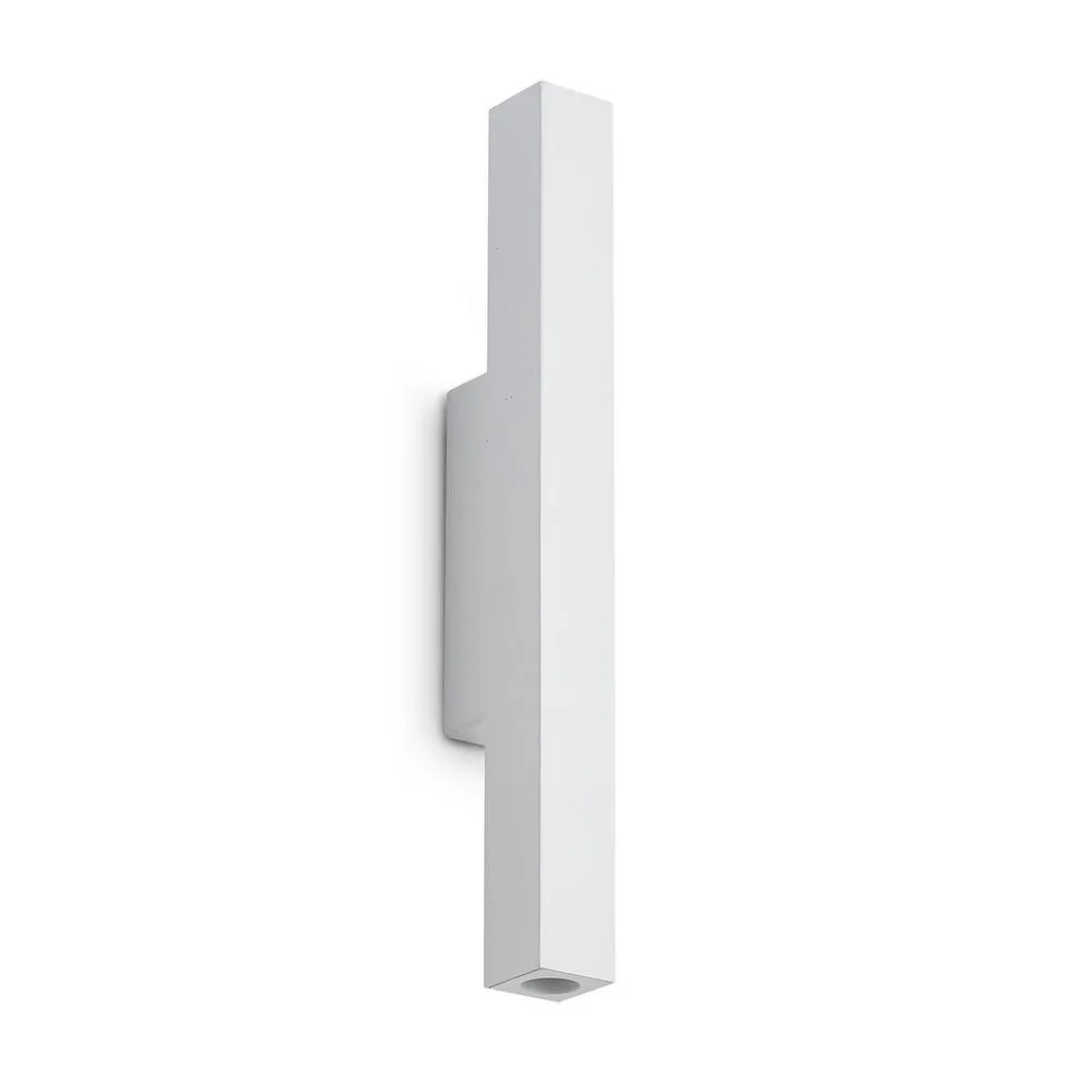 Netlighting Look 30cm Square Up & Down Wall Lamp White 2x LED 900lm 3000K