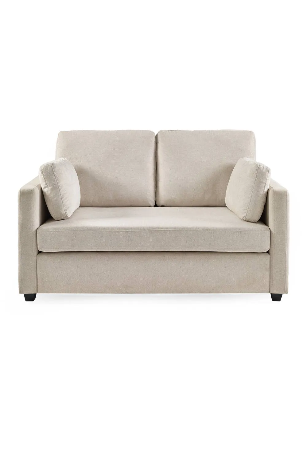 Julian Bowen Ottilie Upholstered 2 Seater Sofa in Natural 4