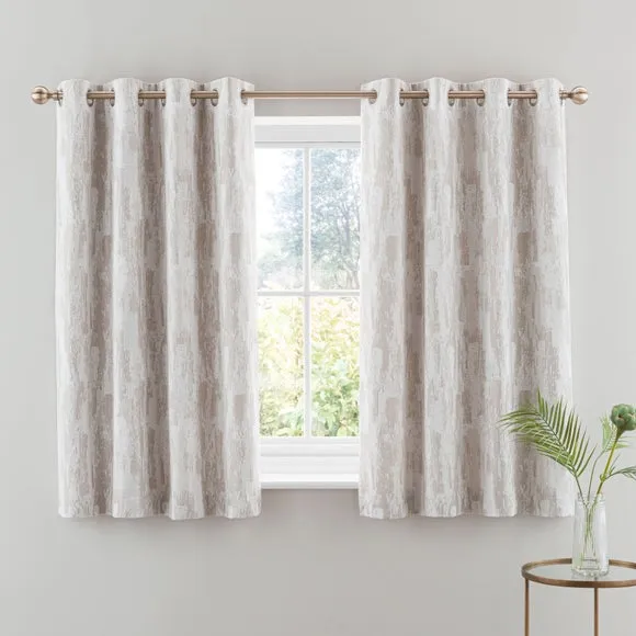 Abstract Global Eyelet Curtains (Blackout Available) 5