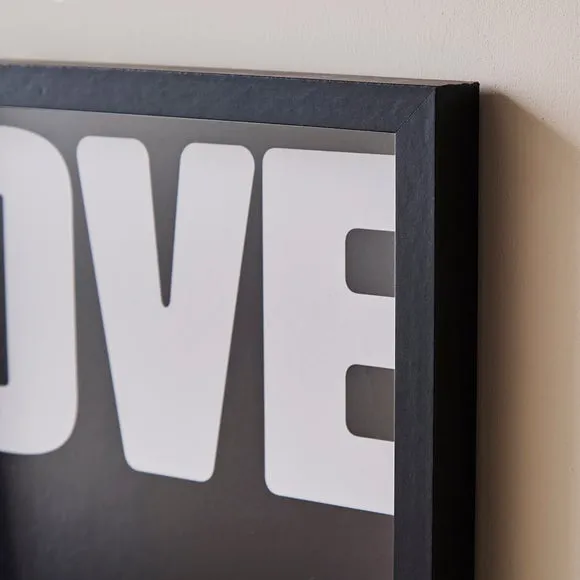 Love You Most Framed Print 2