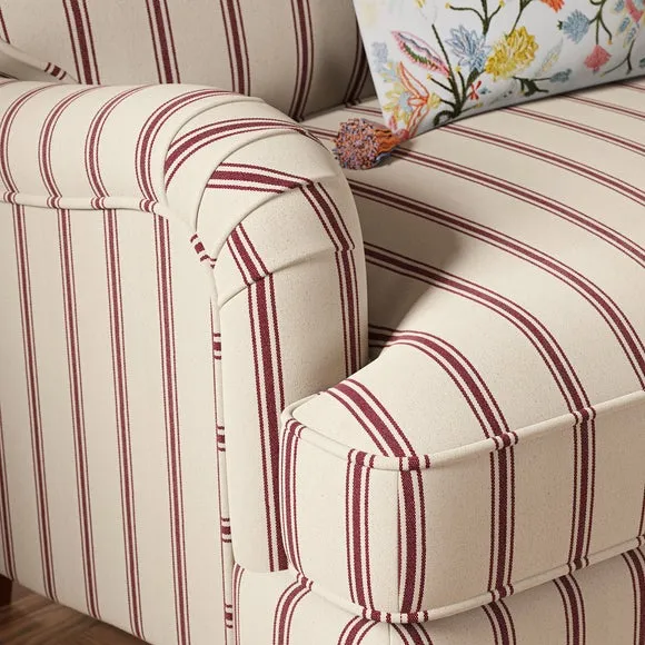 Beatrice II Folkstone Stripe Snuggle Chair 3