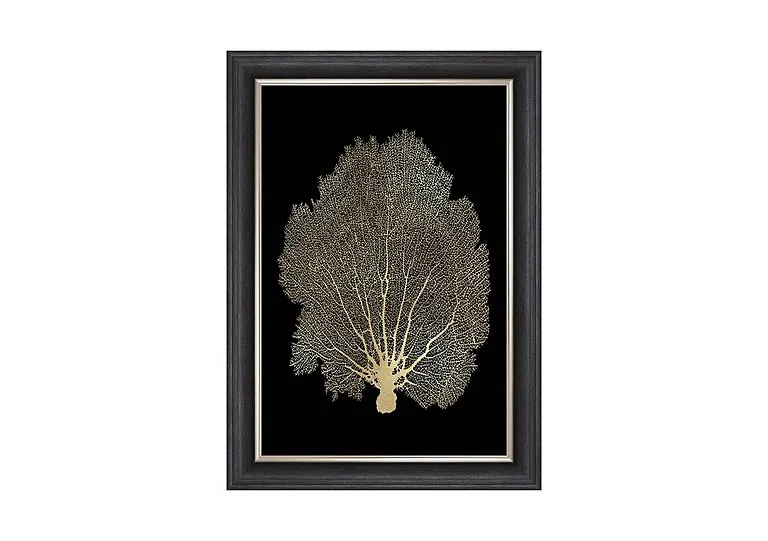 Gold Leaf 1 Framed Picture
