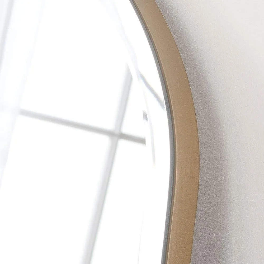Yearn Mirrors Yearn Delicacy Mantle Mirror Gold Bevelled 91 X 69cm, Gold 2