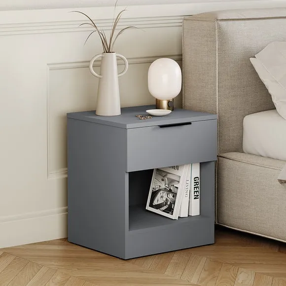 Hayes 1 Drawer Bedside Table 1