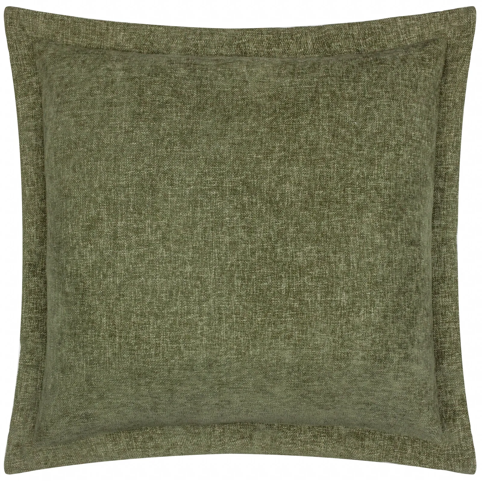 Yard Dune Velvet Chenille Cushion in Dark Green 2