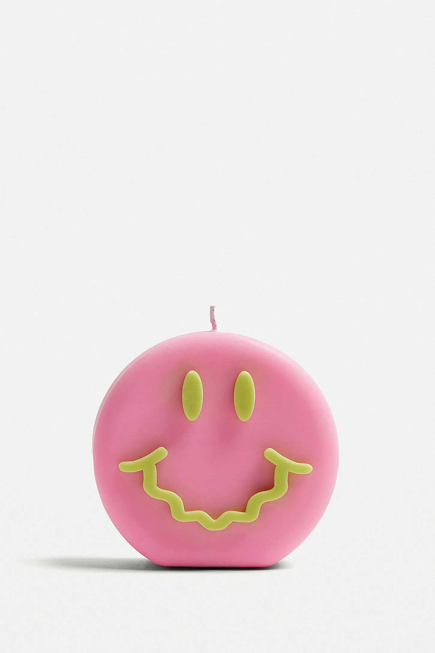 Wavey Casa Pink & Green Get Wavey Candle - Pink 11cm x 11cm x 4cm