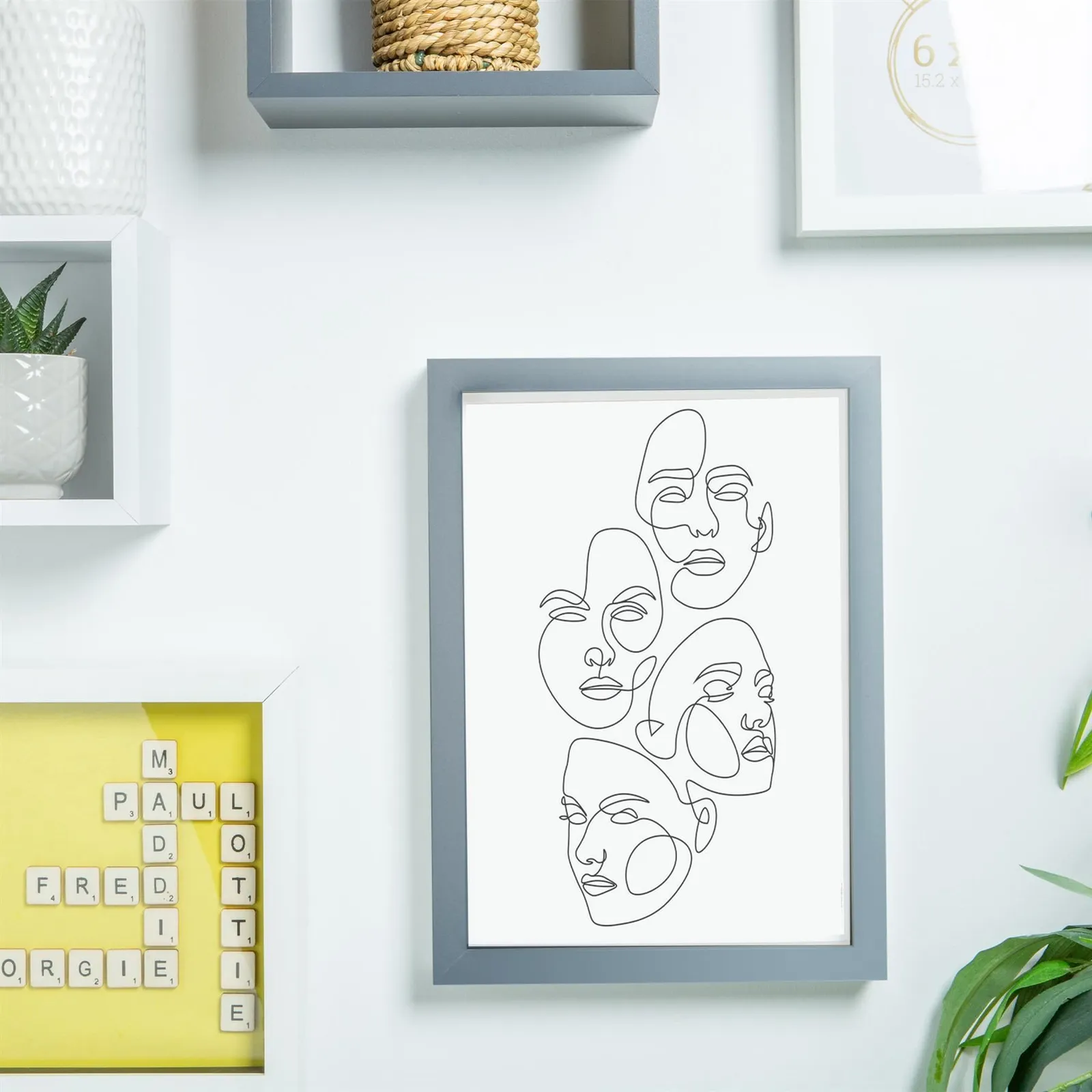 Nicola Spring 3D Shadow Box Frames with A5 Mount - A4 (8" x 12") - Grey Mount - Pack of 5 6