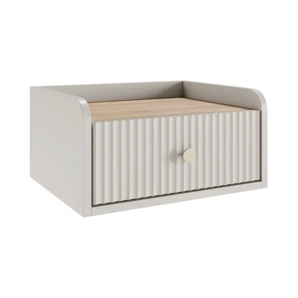 Georgi Floating 1 Drawer Bedside Table 6