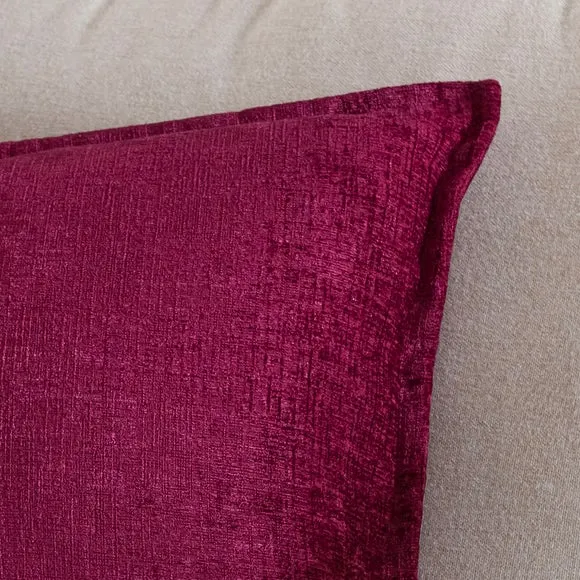 Chenille Square Oxford Cushion 2