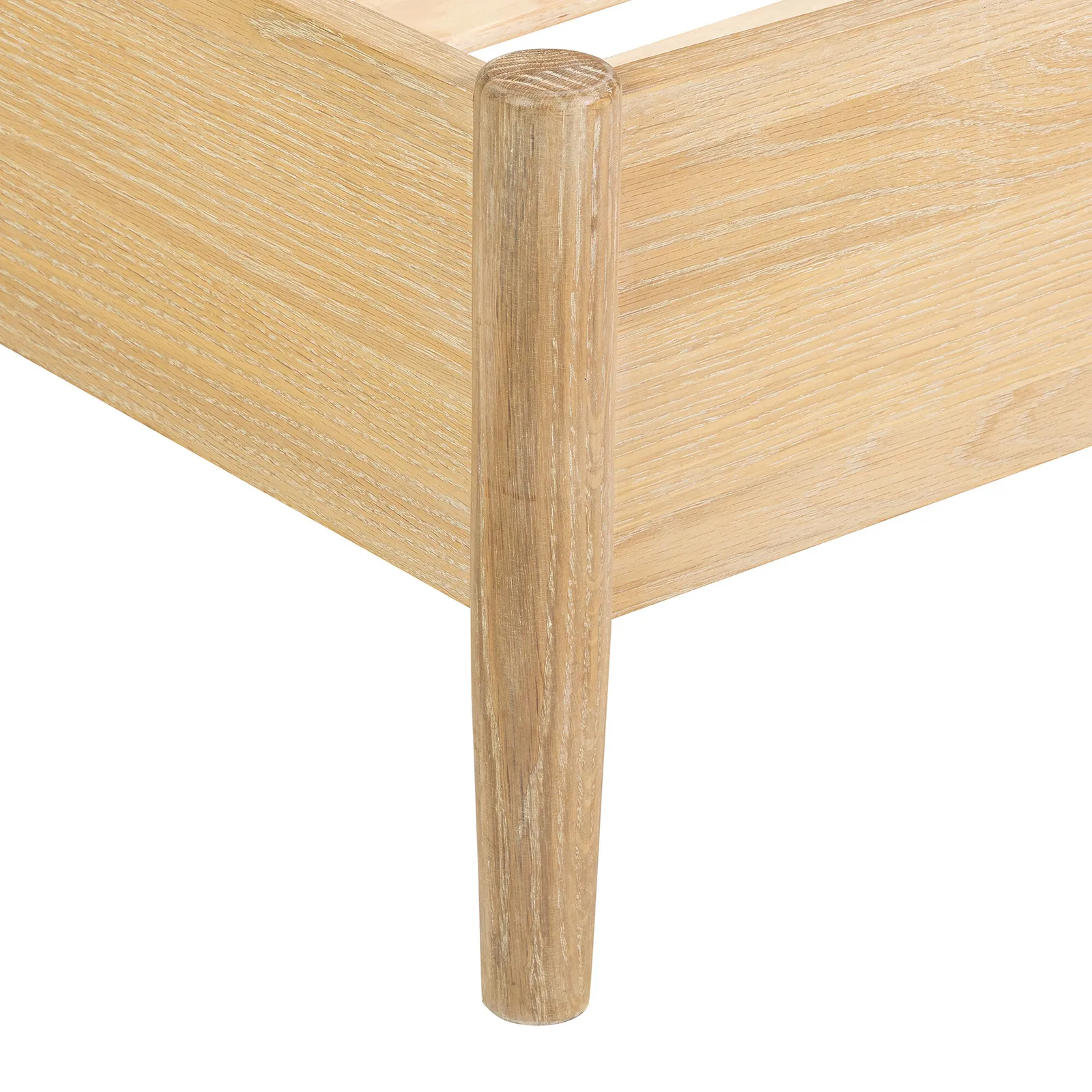 Valla 135Cm Bedstead + Cushion, Neutral Wood | Double | Barker & Stonehouse 6