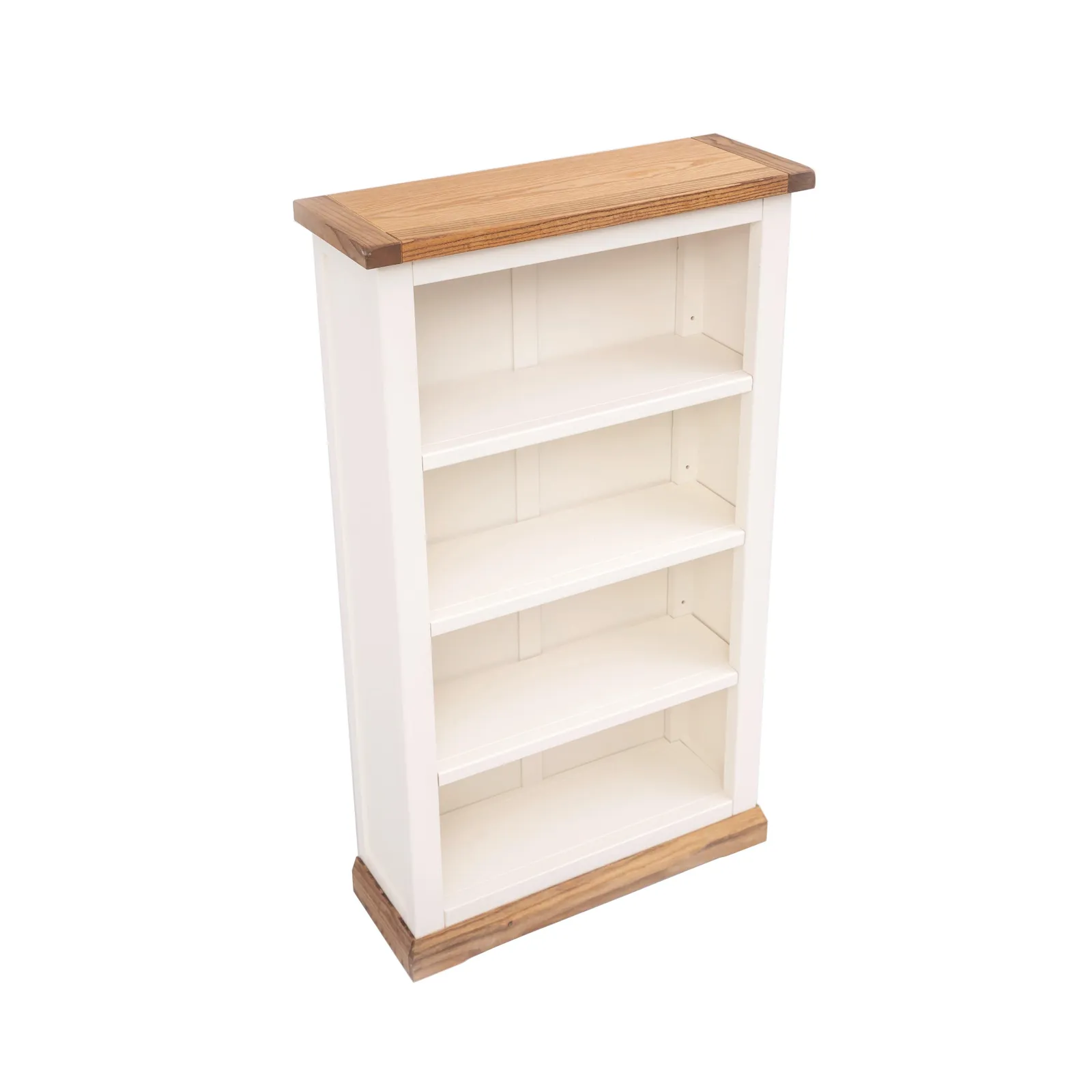 Cabinet Bits Bookcase with plinth 120x70x25cm in Off-White 3