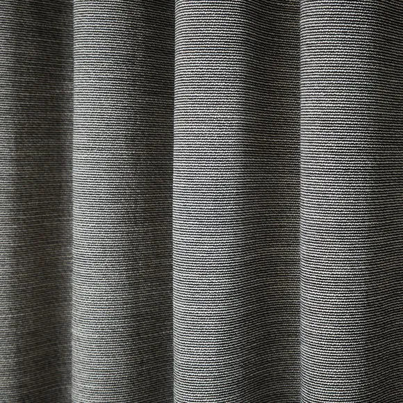 Two Tone Chenille Eyelet Curtains 3