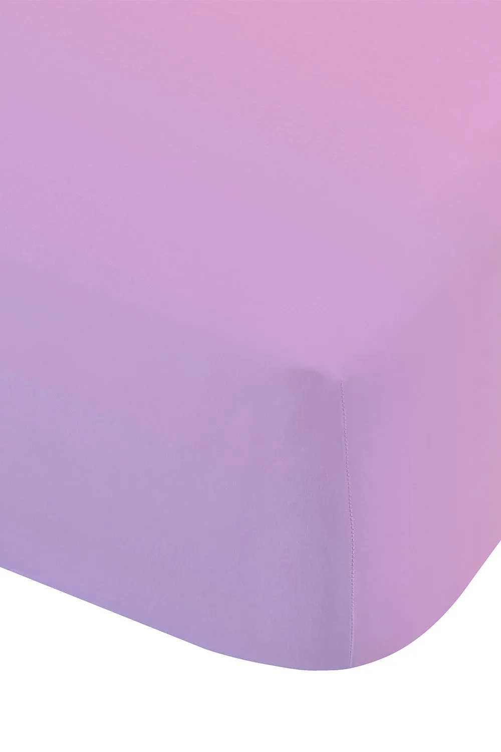 Catherine Lansfield 'Ombre Rainbow Clouds' Fitted Sheet in Pink 2