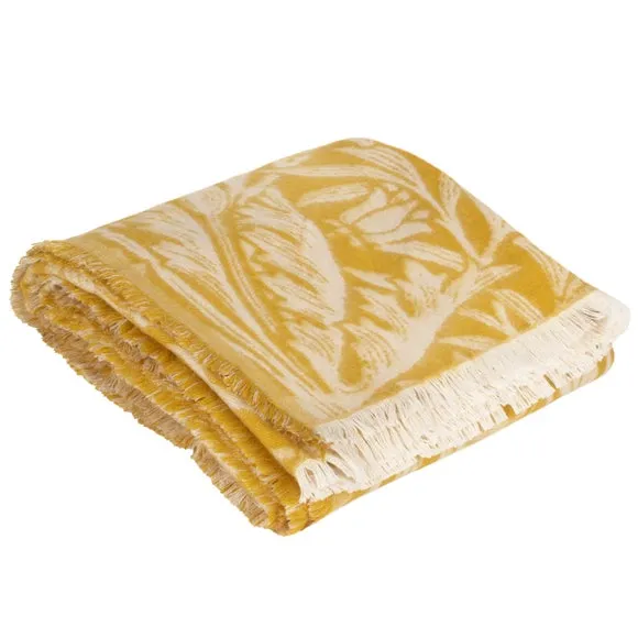 Morris & Co. Acorn Tonal Throw Blanket 130cm x 170cm 3