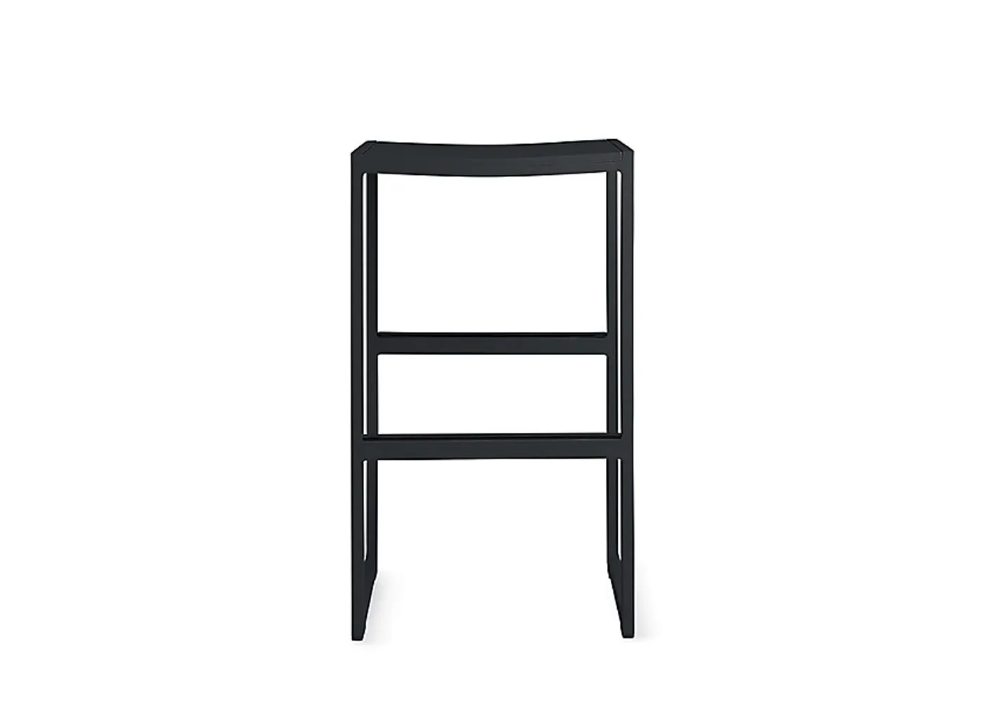 Case Eos Backless Bar Stool Black