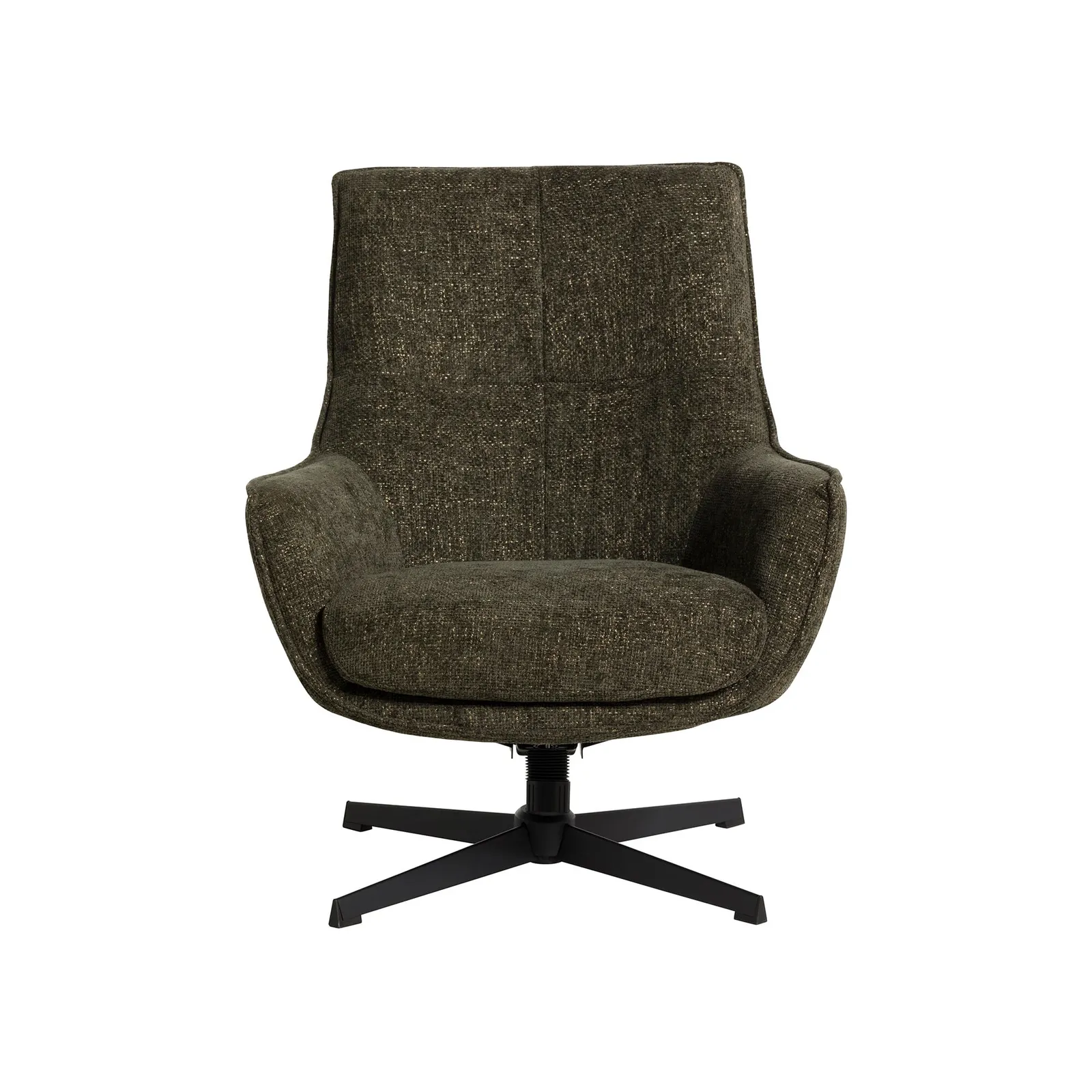 Draycott Green Swivel Armchair Fabric | Barker & Stonehouse 3