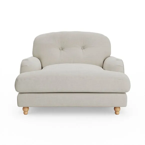 Martha Chenille Soft Texture Snuggle Chair 2