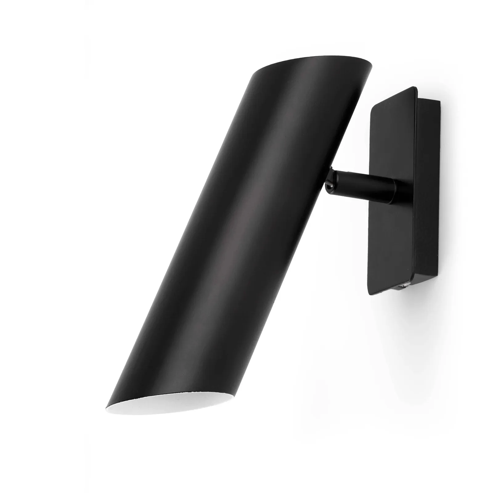 Netlighting Link 1 Light Indoor Adjustable Wall Spotlight White Black E27