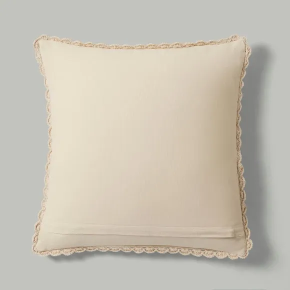 Matalasse Printed Cotton Square Cushion Cover 4