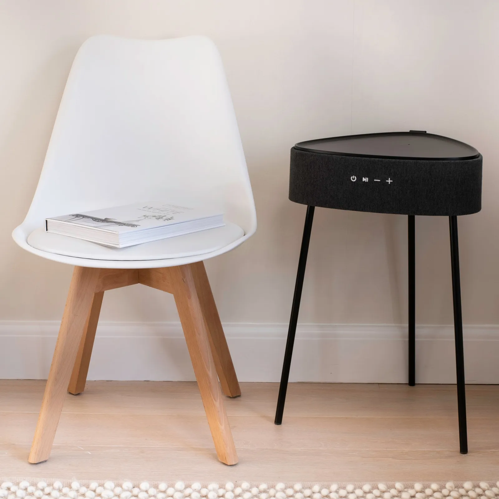 Riva Smart Side Table Black
