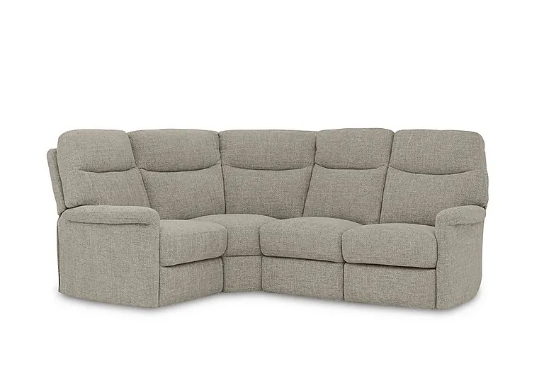 Compact Collection Lille Fabric Left Hand Facing Corner Sofa - Sand