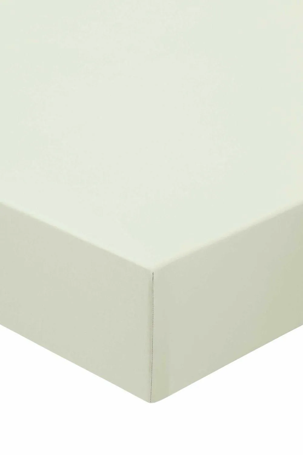 Murmur ' 500TC' Plain Dye Fitted Sheet in Green