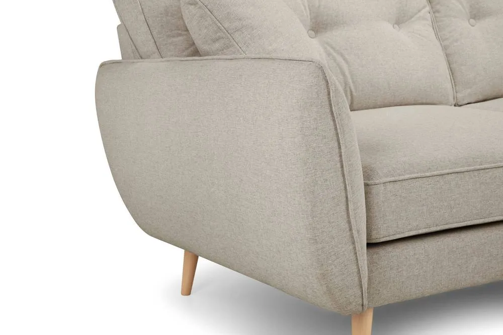The Great Sofa Company Ailis 2 Corner 2 Faro Linen in Beige 4