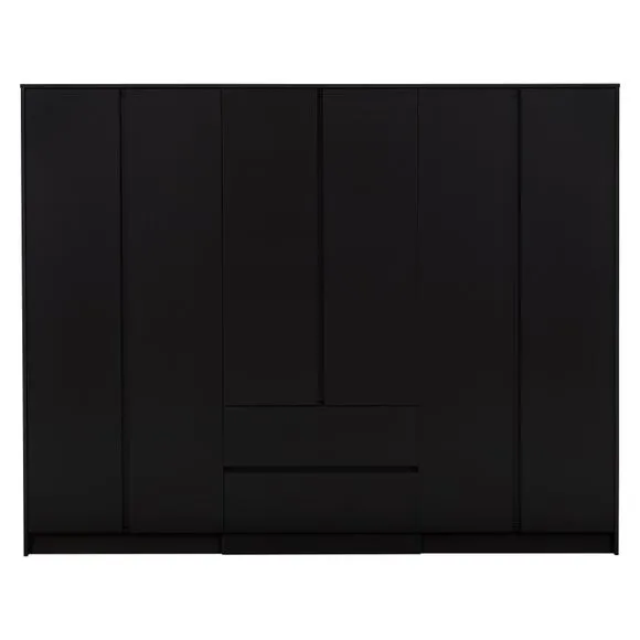 Walker 6 Door 2 Drawer Wardrobe 2