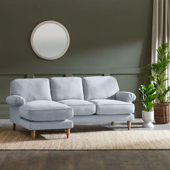 Jolene Soft Texture Corner Chaise Sofa 2