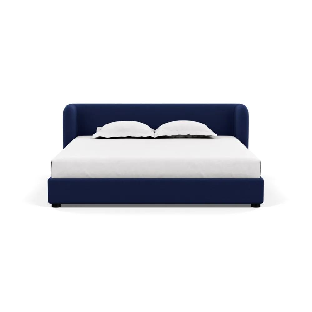 Scp Group Bed Super King Melton Wool New Navy 1