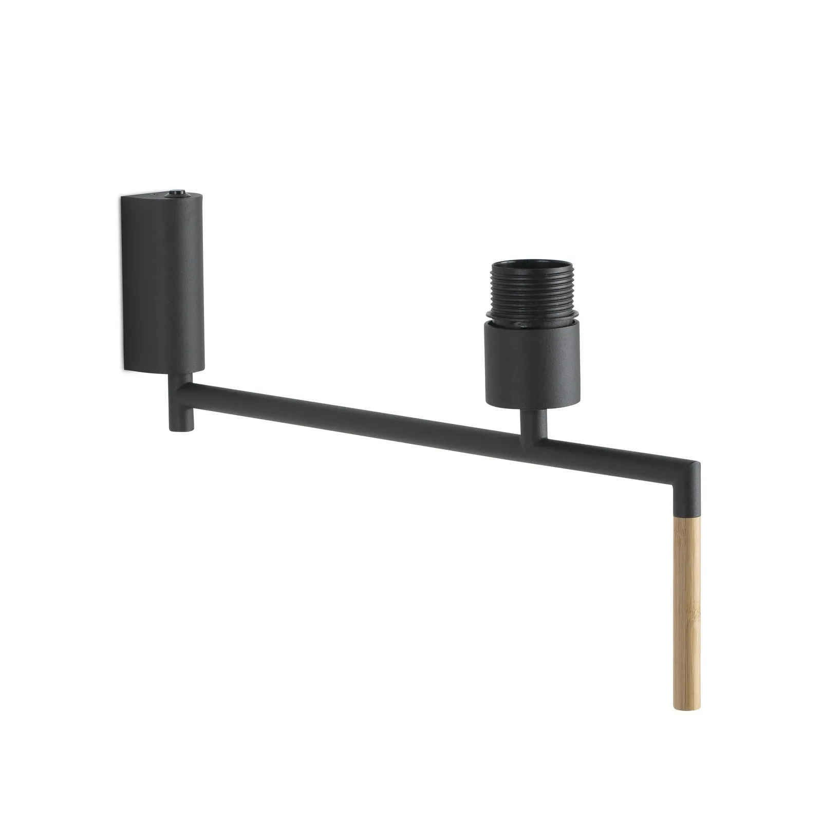 Netlighting Ron Wall Lamp 1x E27 in Black 2