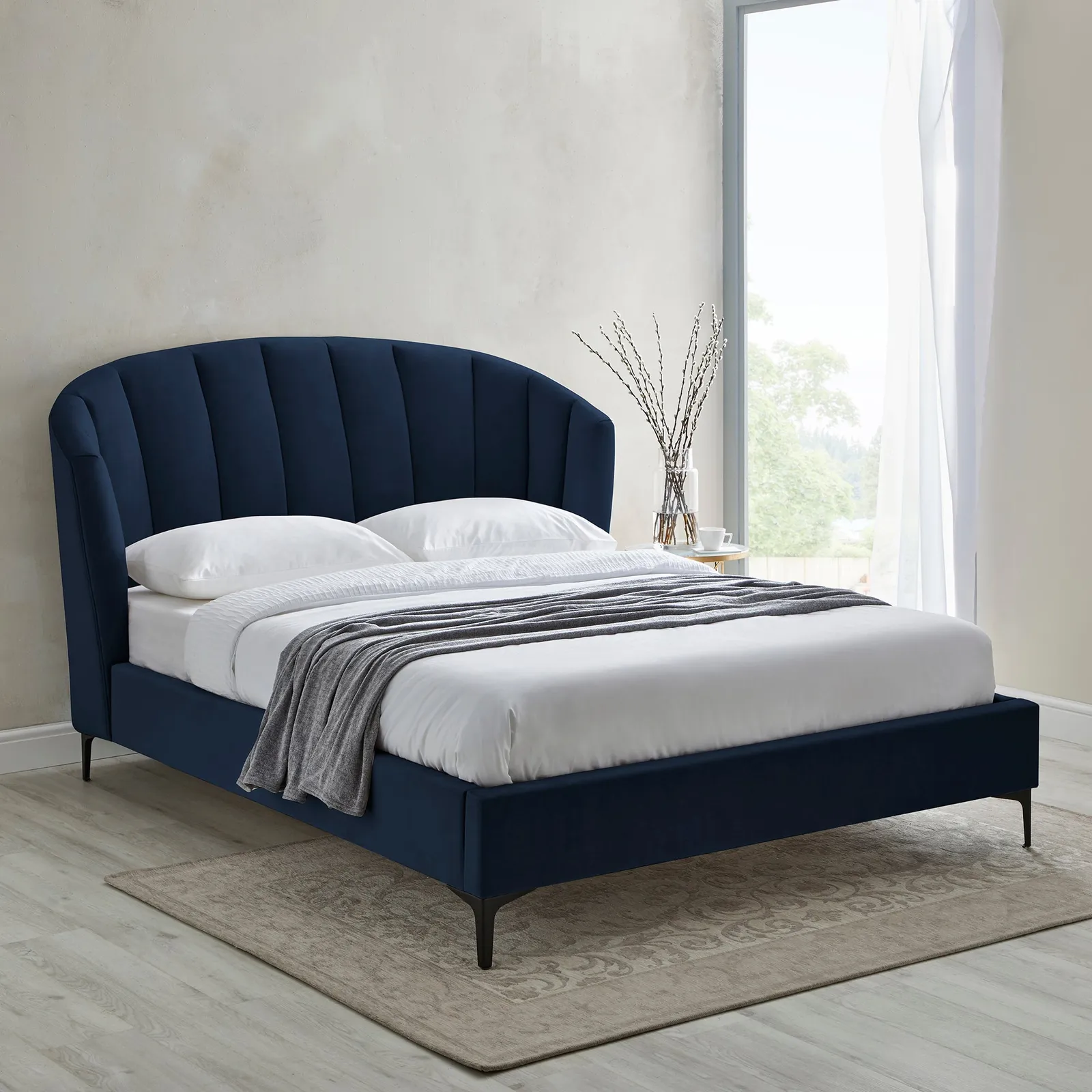 Matilda Bed Dark Blue